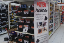 Facili'Cube en vente dans un magasin