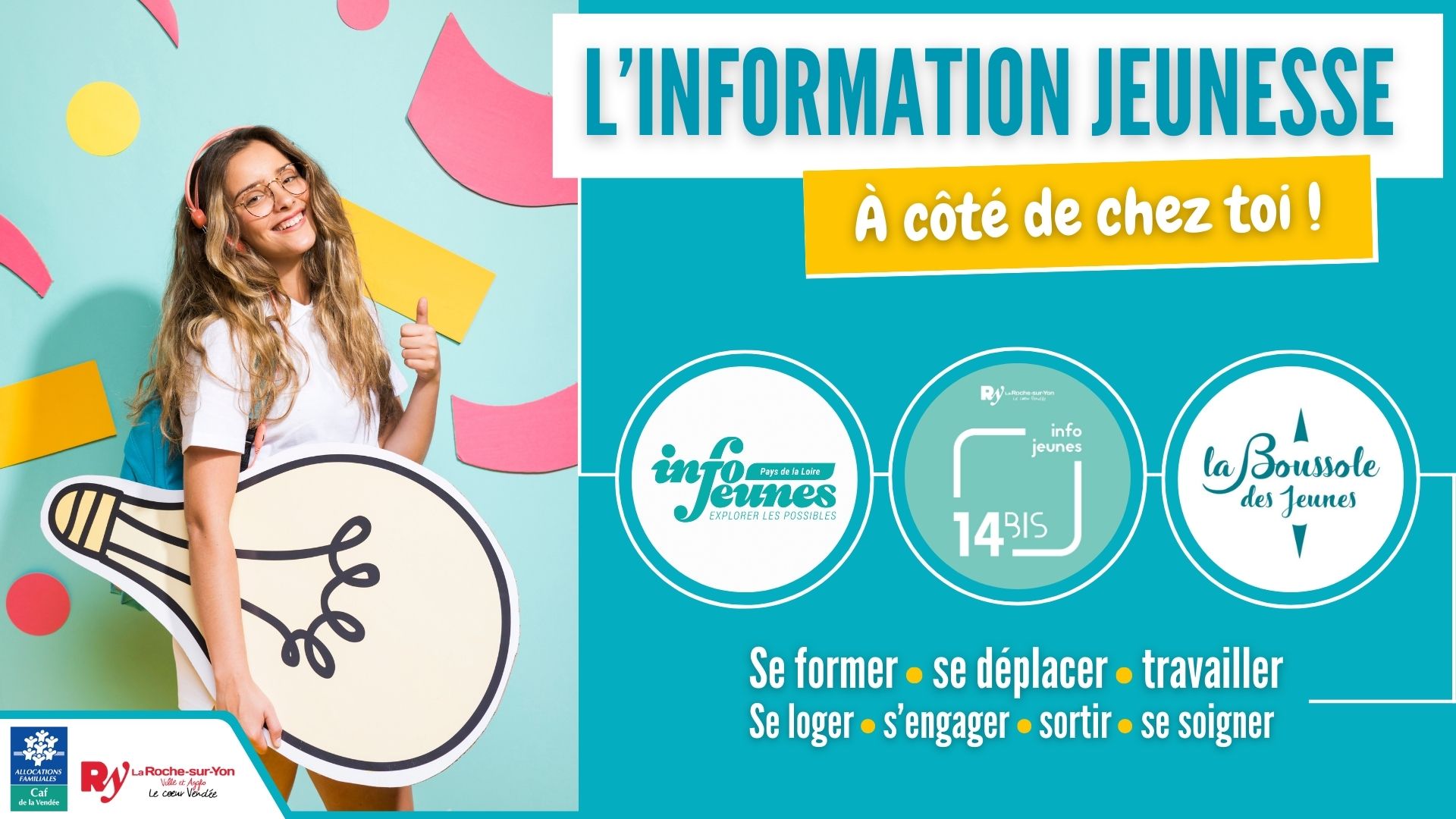 Visuel communicant sur ces différents organismes