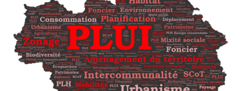 Visuel pour la communication sur le PLUi