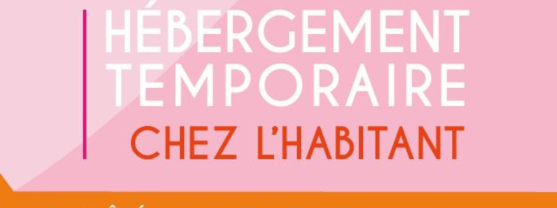 Extrait de l'affiche "Hébergement Temporaire chez l'Habitant"