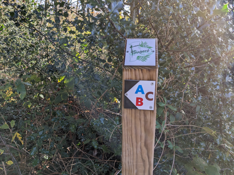 Balisage des nouveaux sentiers de randonnée