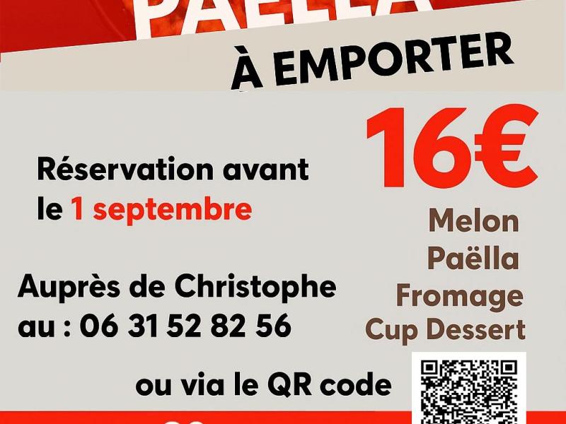 Paëlla à emporter 🥘