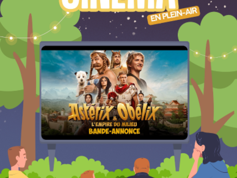 Cinéma en plein air 🍿