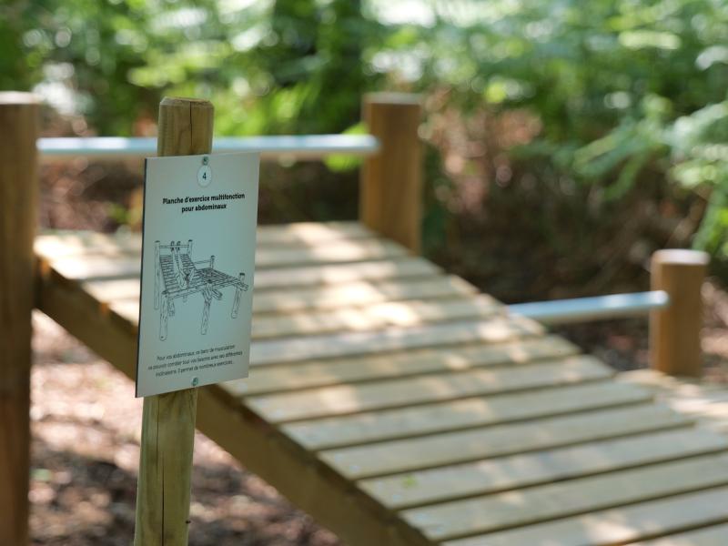 Parcours ludique et sportif