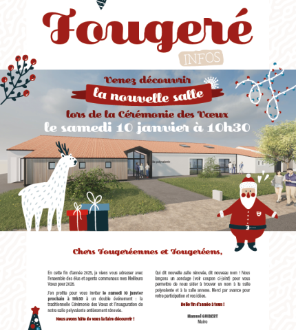 Extrait de la couverture du Fougeré Infos