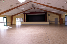 Intérieur de la salle polyvalente