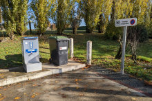 Aire de services pour camping-car