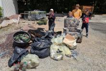 Ramassage des déchets lors de la Journée Citoyenne