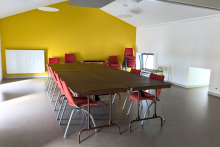 Intérieur de la salle multi-activités