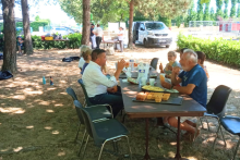Photo du pique-nique de fin d'année de l'école publique