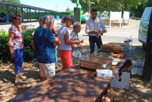 Photo du pique-nique de fin d'année de l'école publique