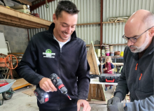 Fabrication de nichoirs