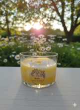 Bougie faite par Mon's et Délices Bougies