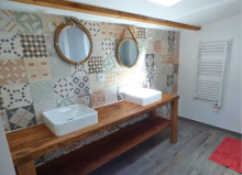 Salle de bain du gîte