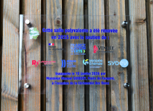 Panneau d'inauguration de la salle polyvalente