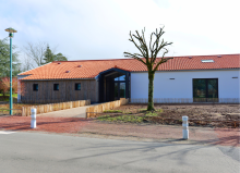 Extérieur de la salle polyvalente