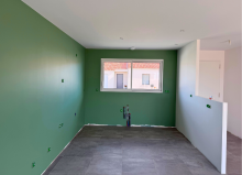 Peinture intérieure dans une maison